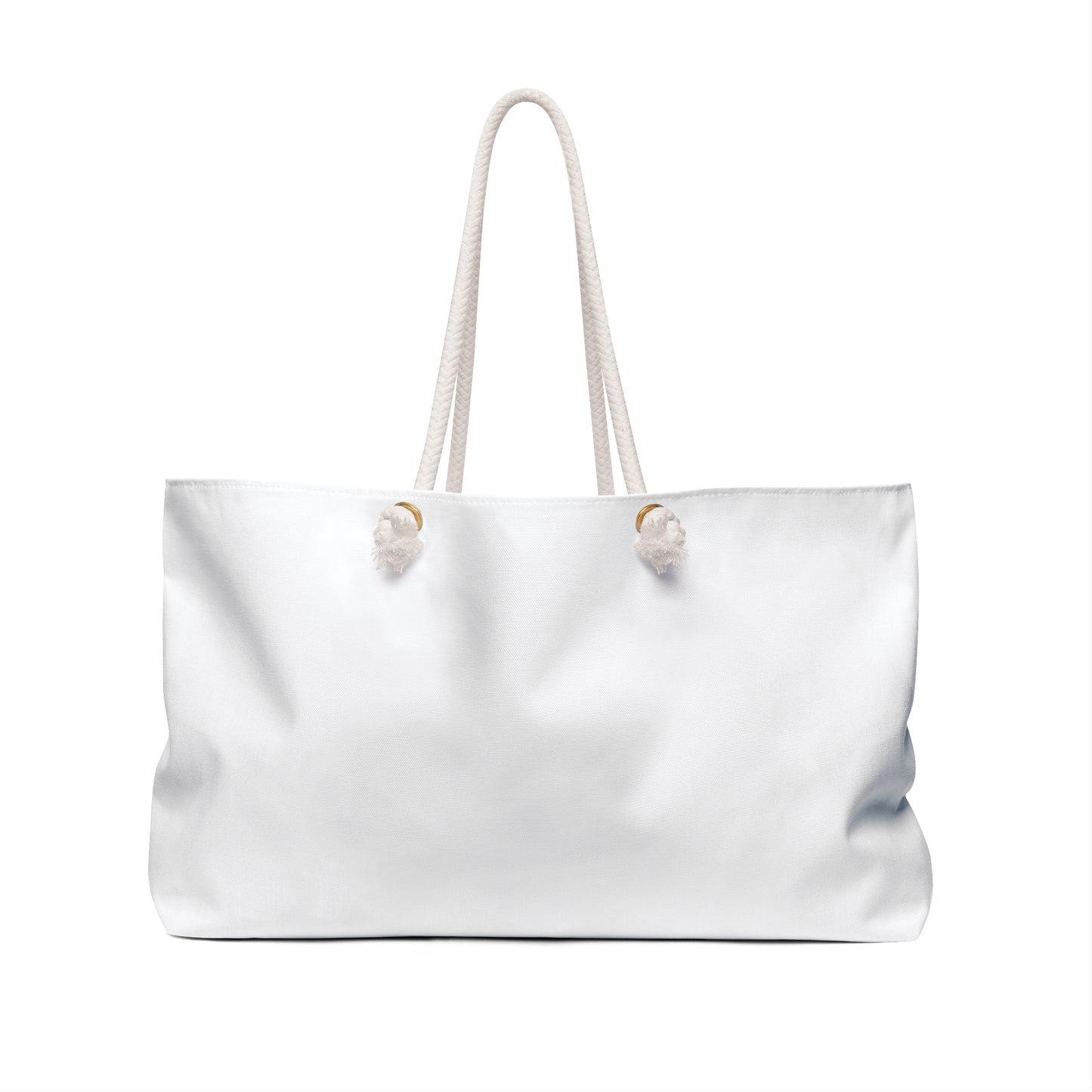 Weekender Bag (Hearts)-White