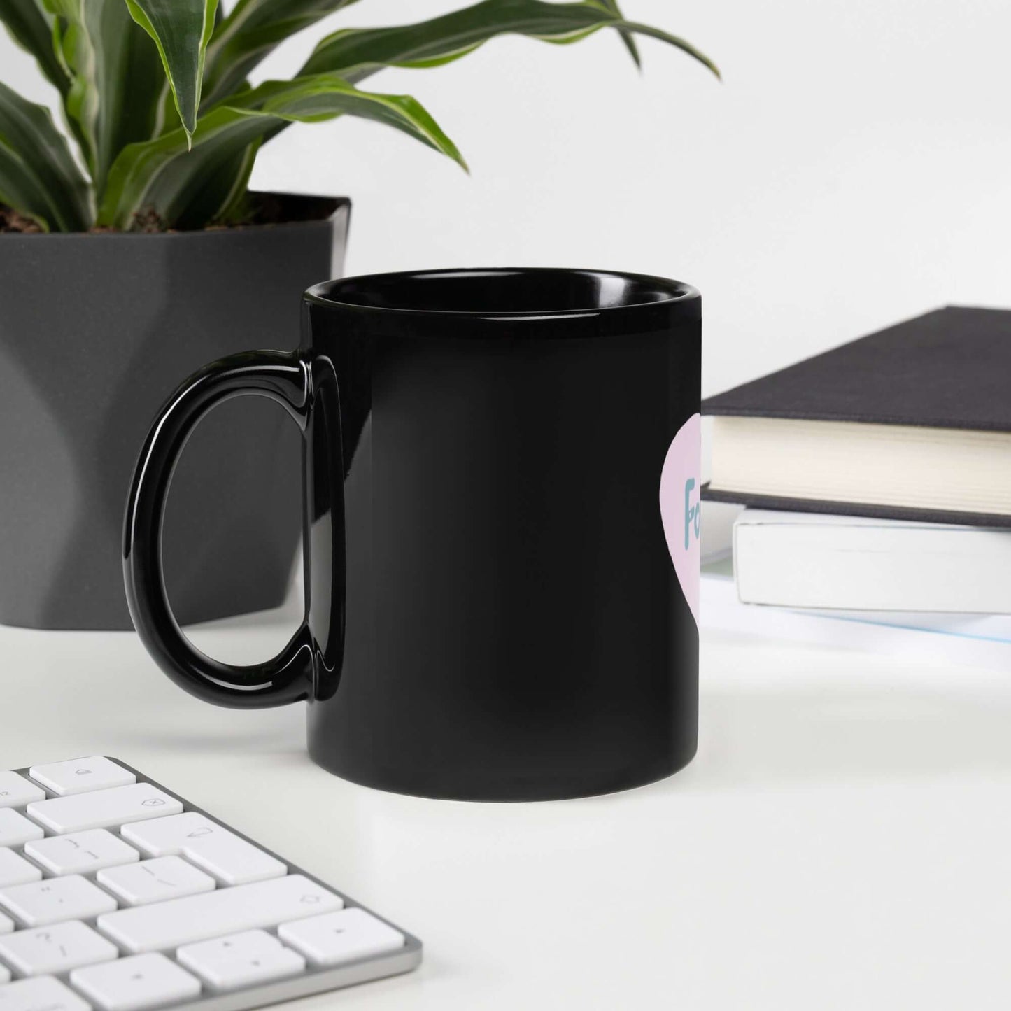 Black Glossy Mug (Forever)