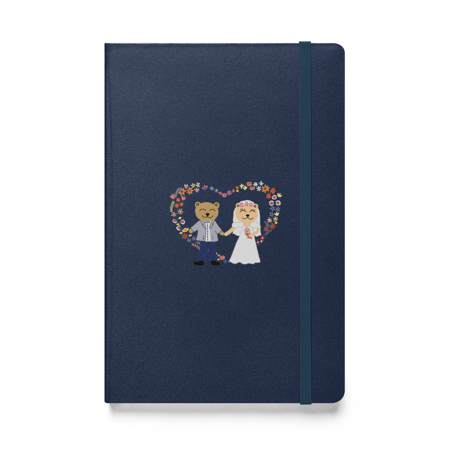 Hardcover bound notebook