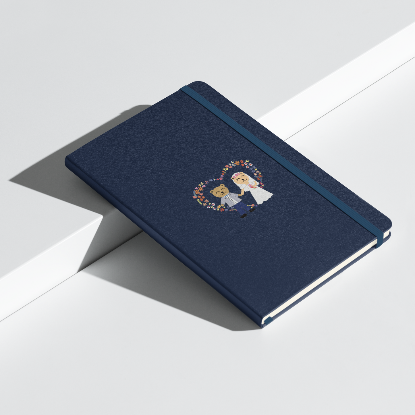 Hardcover bound notebook