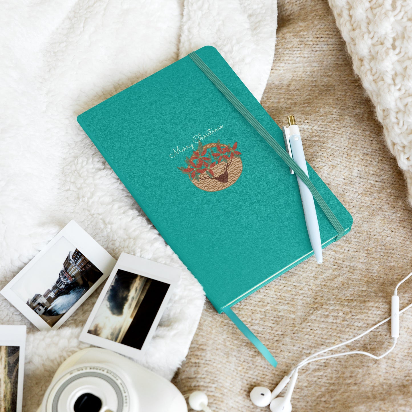 Hardcover bound notebook