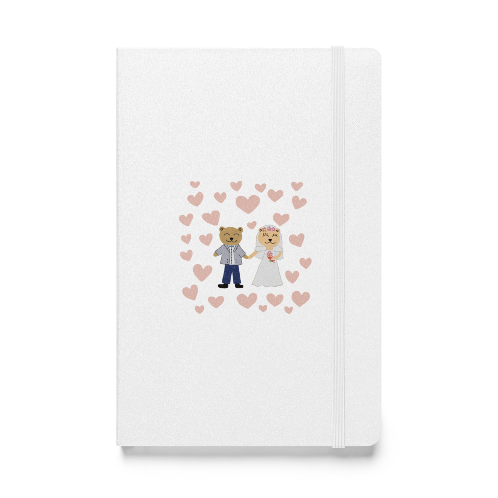 Hardcover bound notebook