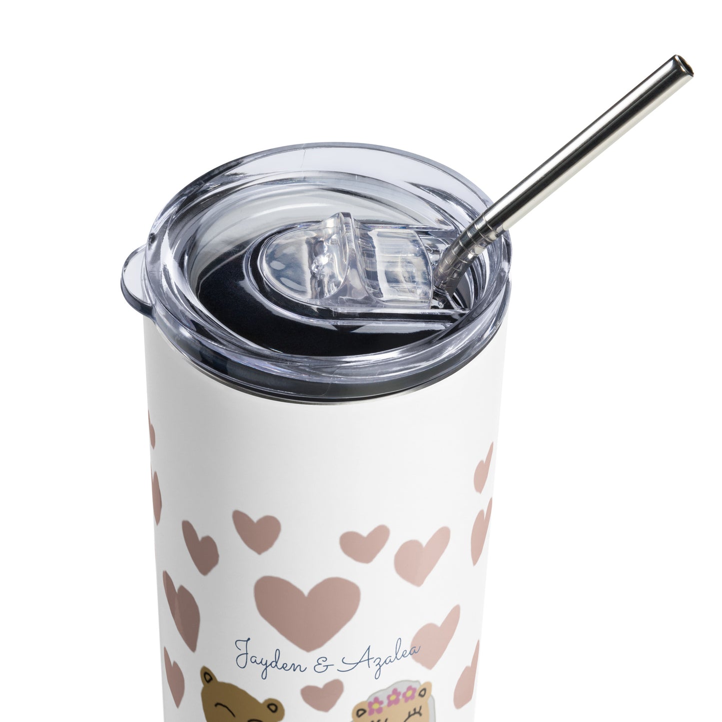 Stainless steel tumbler (Personalized)