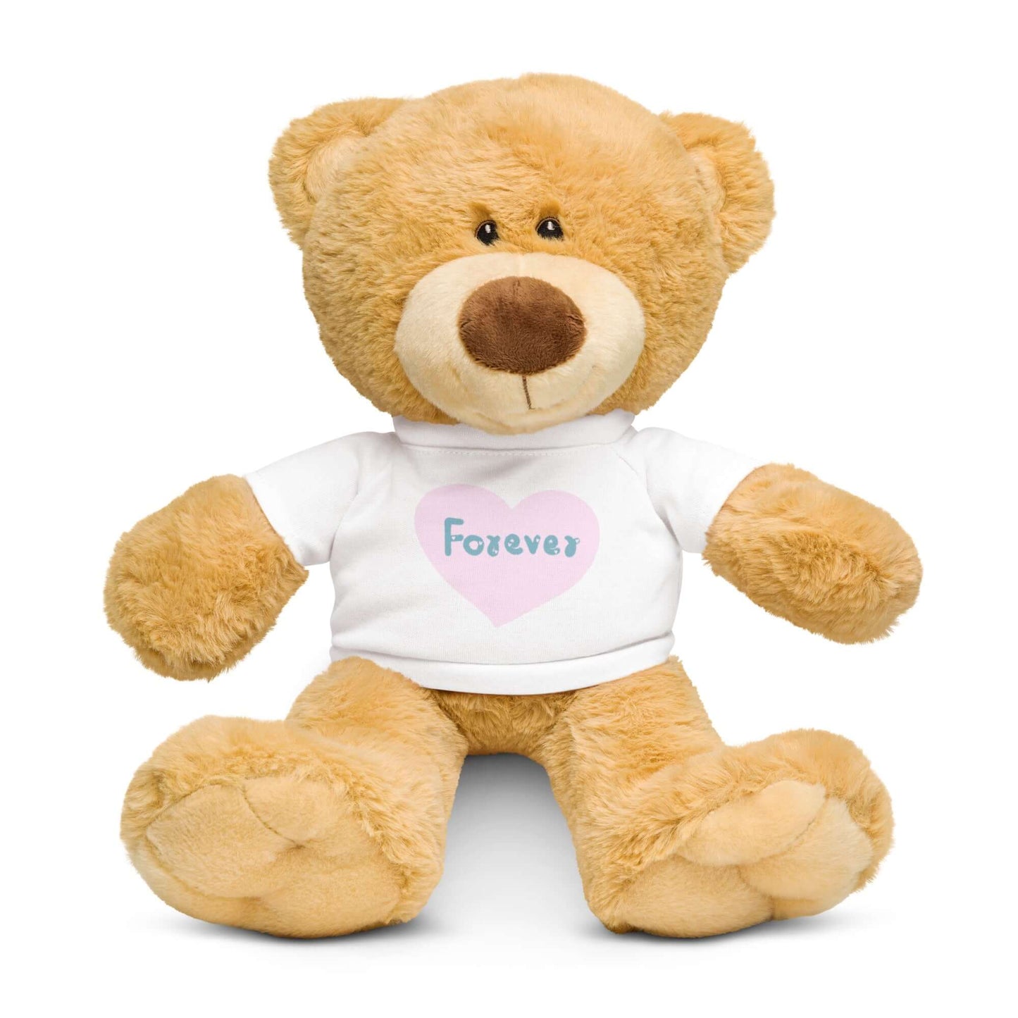 Teddy bear with a t-shirt (Forever)