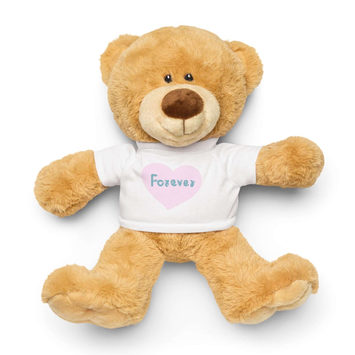 Teddy bear with a t-shirt (Forever)