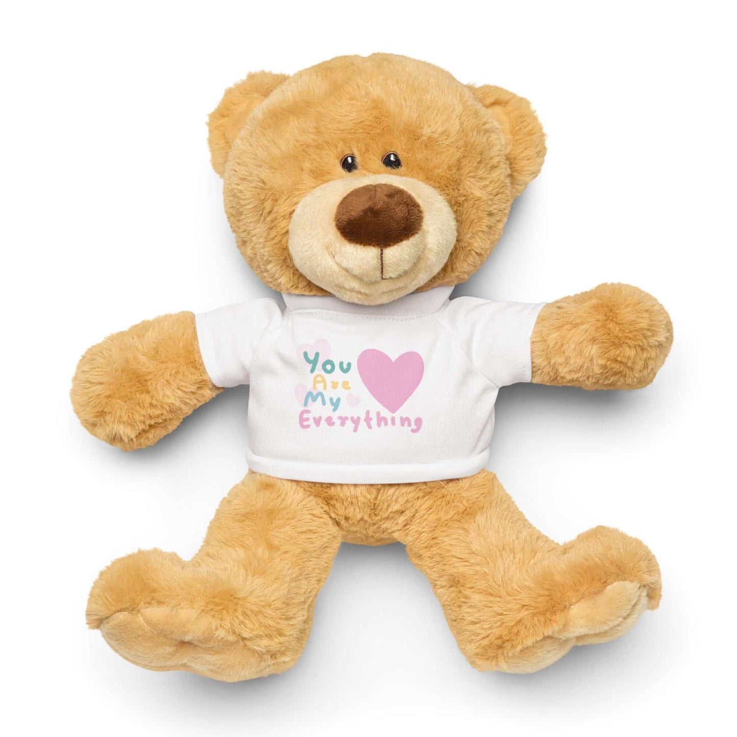 Teddy bear with a t-shirt (You Are My Everything)