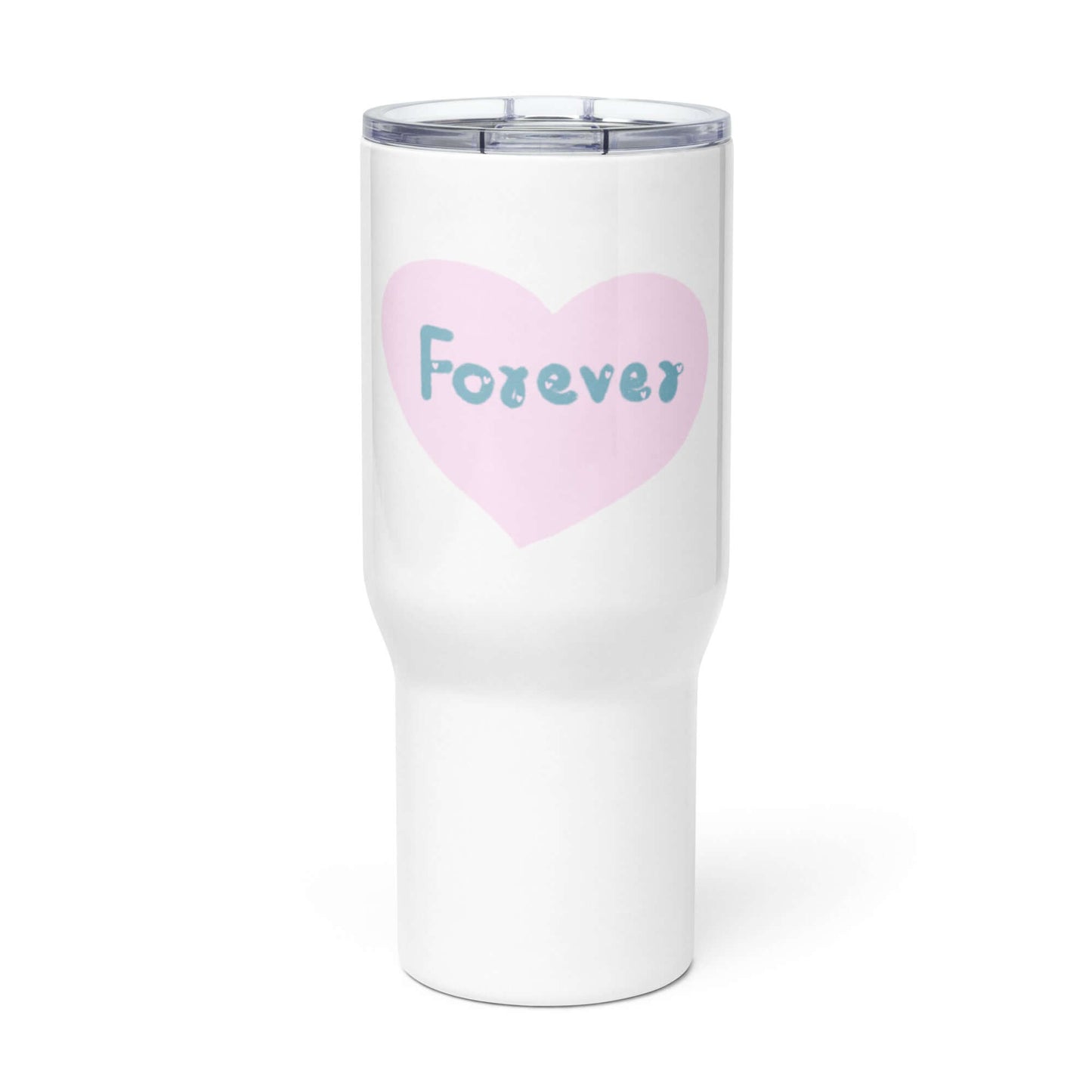 Travel mug with a handle (Forever)