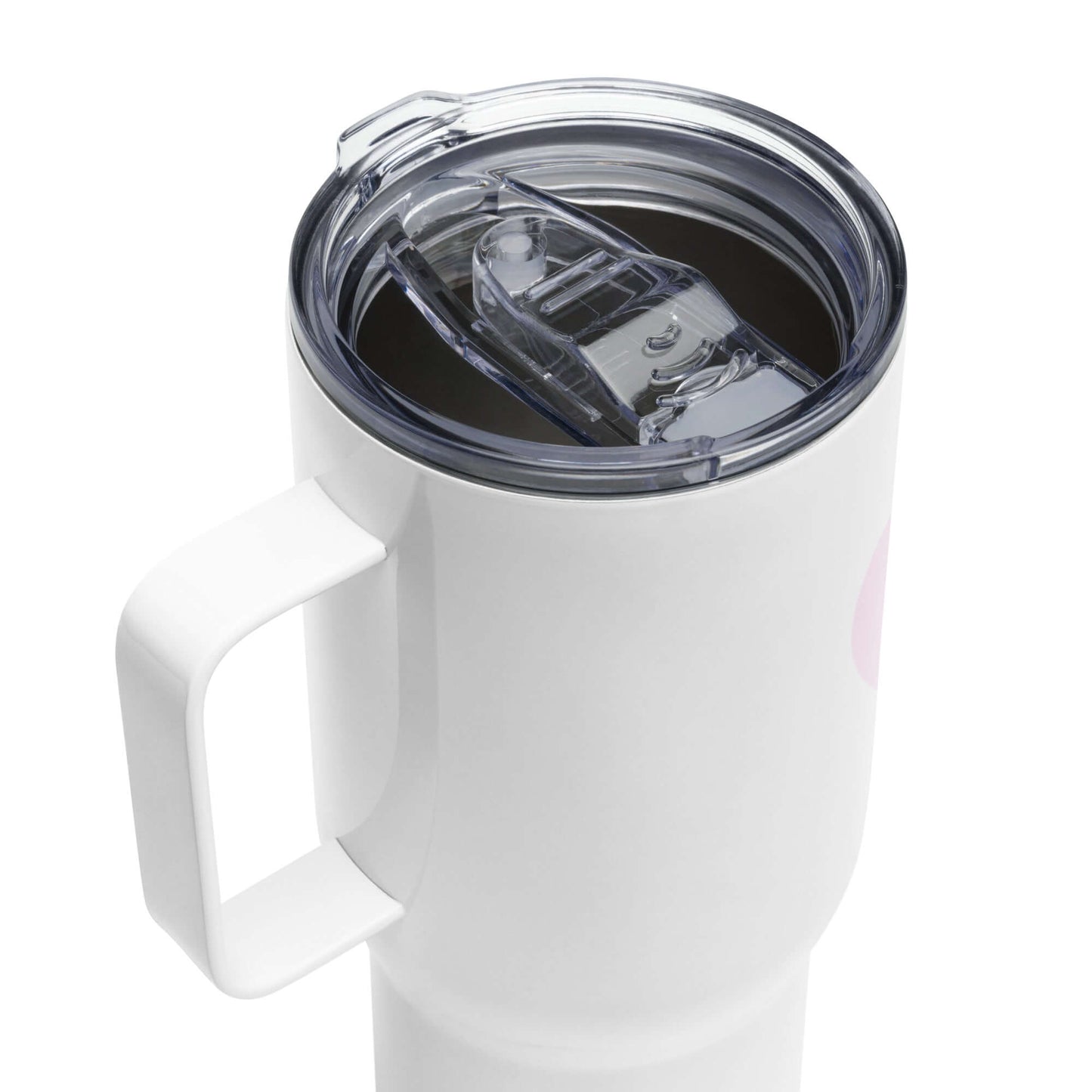 Travel mug with a handle (Forever)